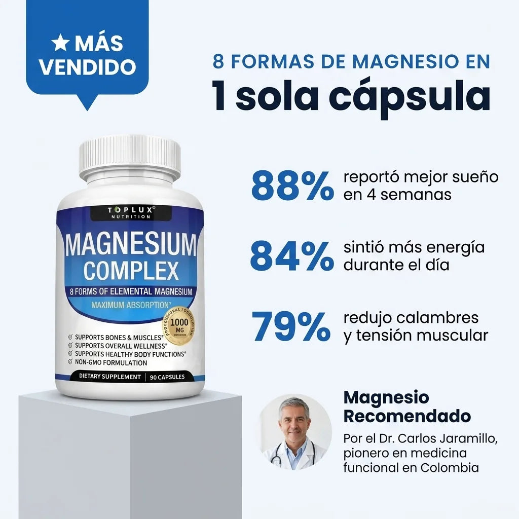 Magnesium Complex 8 en 1 - 60 Cápsulas