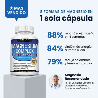 Magnesium Complex 8 en 1 - 60 Cápsulas