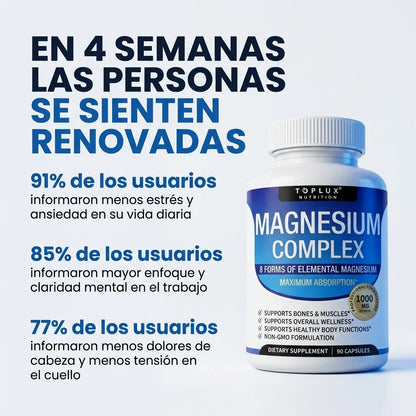 Magnesium Complex 8 en 1 - 60 Cápsulas