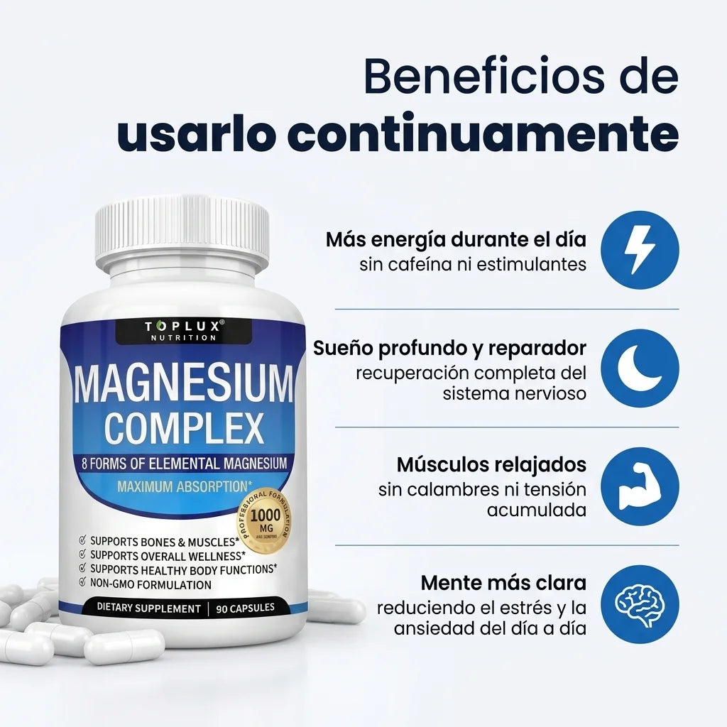 Magnesium Complex 8 en 1 - 60 Cápsulas