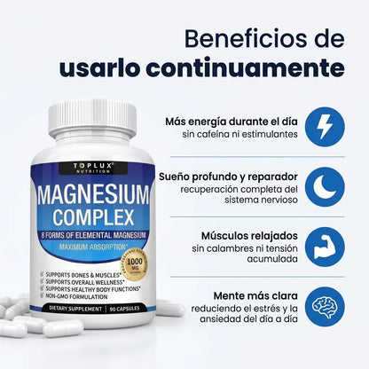 Magnesium Complex 8 en 1 - 60 Cápsulas